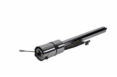 IDIDIT - 1978-79 Ford Truck Tilt Floor Shift Ford Shaft Steering Column - Chrome - Image 1