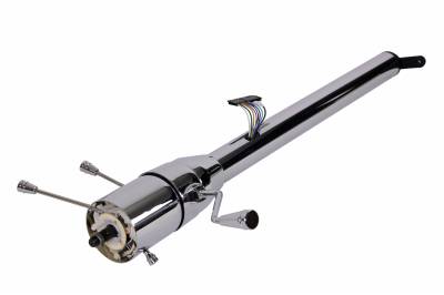 IDIDIT - 35" Tilt Column Shift  Steering Column -  Chrome - Image 2