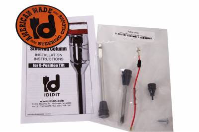 IDIDIT - 1964-65 GM A Body Chevelle El Camino GTO Tilt Floor Shift Steering Column - Black - Image 3