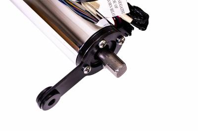 IDIDIT - 21 1/4" 9-bolt Tilt/Telescoping Column Shift with Keyed Ignition - Chrome - Image 3