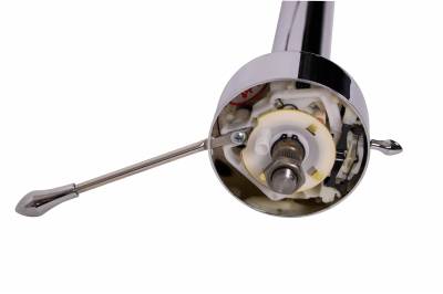 IDIDIT - 1953-1957 Corvette Retrofit Floor Shift Steering Column - Chrome - Image 2