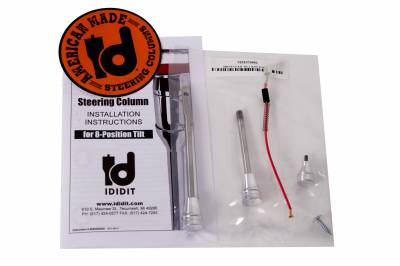 IDIDIT - 1965-66 Impala Tilt Floor Shift Steering Column - Paintable Steel - Image 3