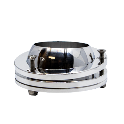 IDIDIT - Floor Mount Swivel Ball Polished 2 1/4 for Chrome Column - Image 2