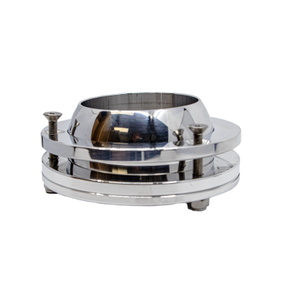 IDIDIT - Floor Mount Swivel Ball Polished 2 1/4" - Image 2
