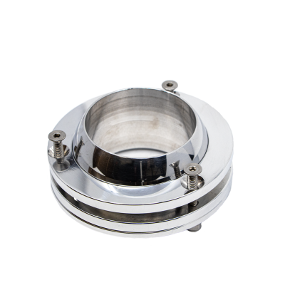 Floor Mount Swivel Ball Polished 2 1/4"