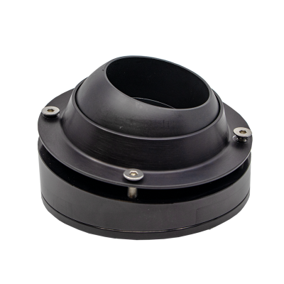 IDIDIT - 2" High Angle Floor Mount Swivel Ball Black Anodize - Image 2