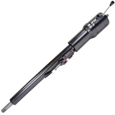 1968 Mustang Tilt Floor Shift Ford Based  Steering Column - Black Powder Coated