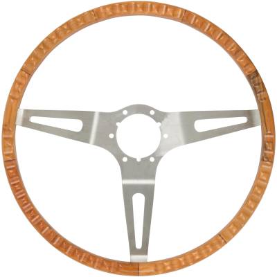 1963-67 Corvette Teak Wood Steering Wheel 5