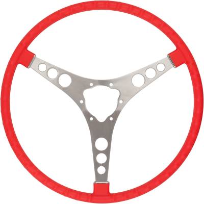 1956-57 Corvette Steering Wheel - Venetian Red 5