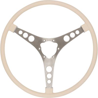 1956-57 Corvette Steering Wheel - Shoreline Beige 1