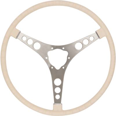 1956-57 Corvette Steering Wheel - Shoreline Beige 5