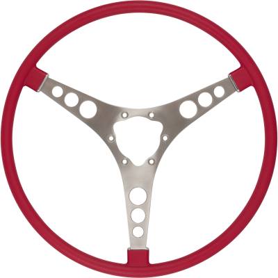 American Retro 1958 Corvette 15" Steering Wheel - Signet Red