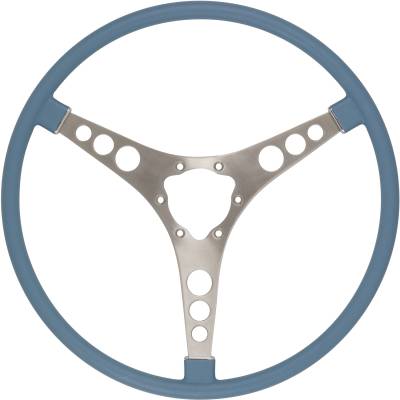 American Retro 1959-60 Corvette 15" Steering Wheel - Frost Blue