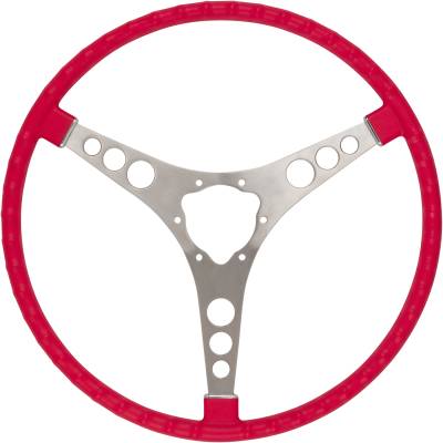 1959-62 Corvette 15" Steering Wheel - Roman Red 5