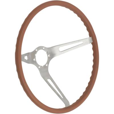 1963 Corvette 15" Steering Wheel - Saddle Tan 2