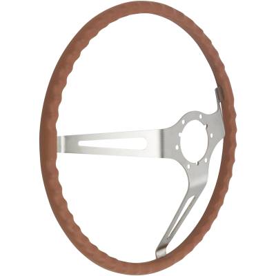 1963 Corvette 15" Steering Wheel - Saddle Tan 4