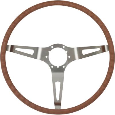 1963 Corvette 15" Steering Wheel - Saddle Tan 5